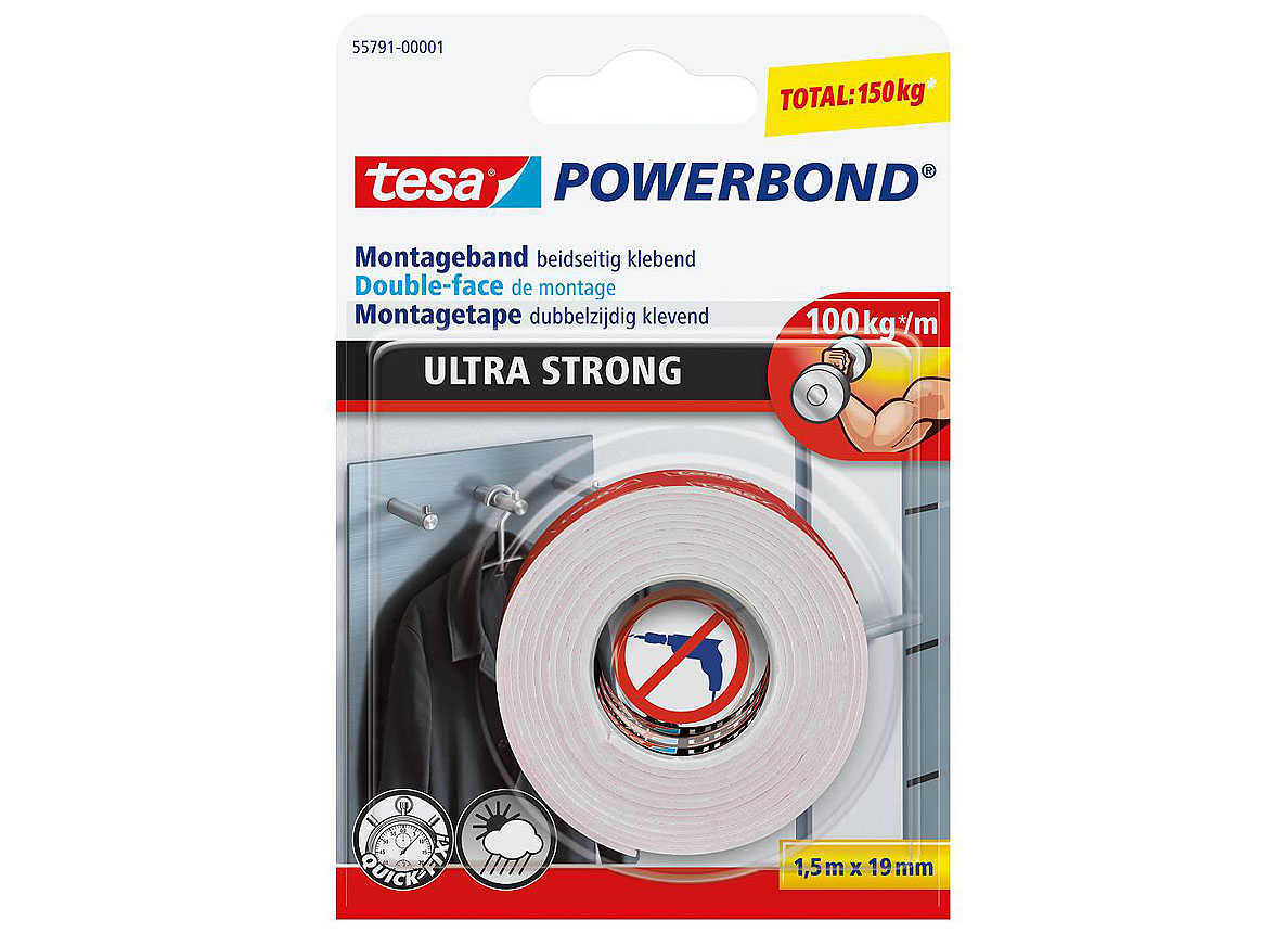 POWERBOND ULTRA STRONG 5M X 19MM