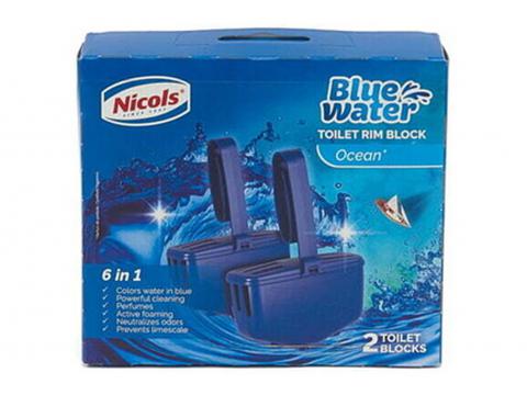 NICOLS WC AIR PLUS EAU BLEUE X2