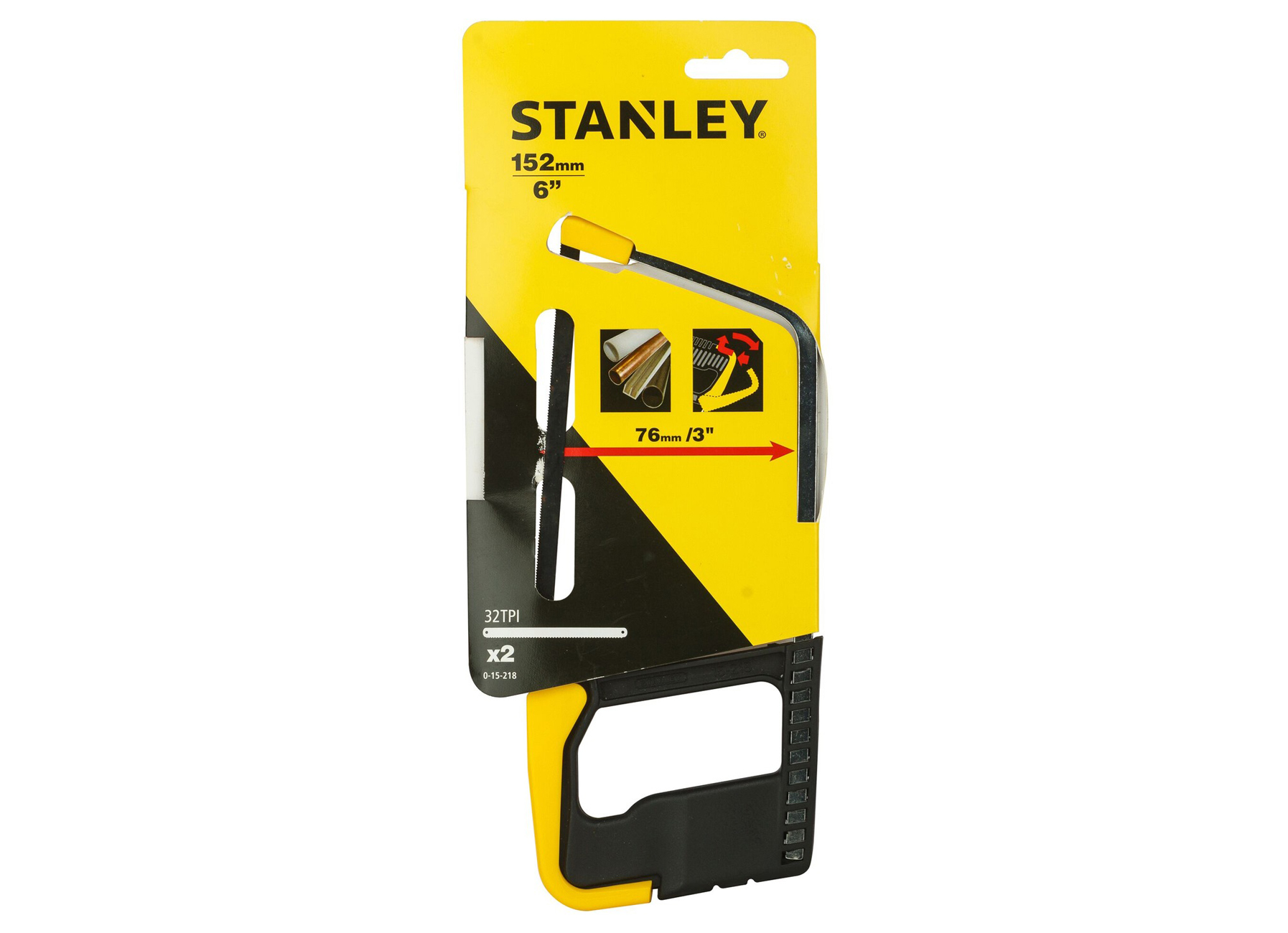 STANLEY SCIE A METAUX JUNIOR 150MM