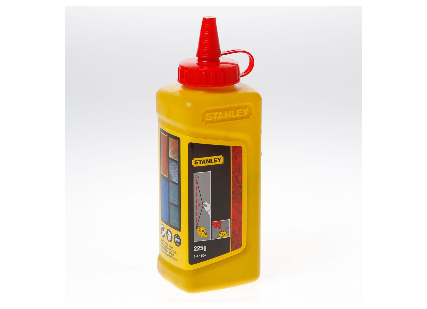 STANLEY SLAGLIJNPOEDER ROOD 225GR