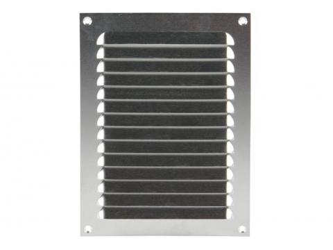 RENSON SCHOEPENROOSTER RECHTHOEK ALU NATUUR 150X200MM