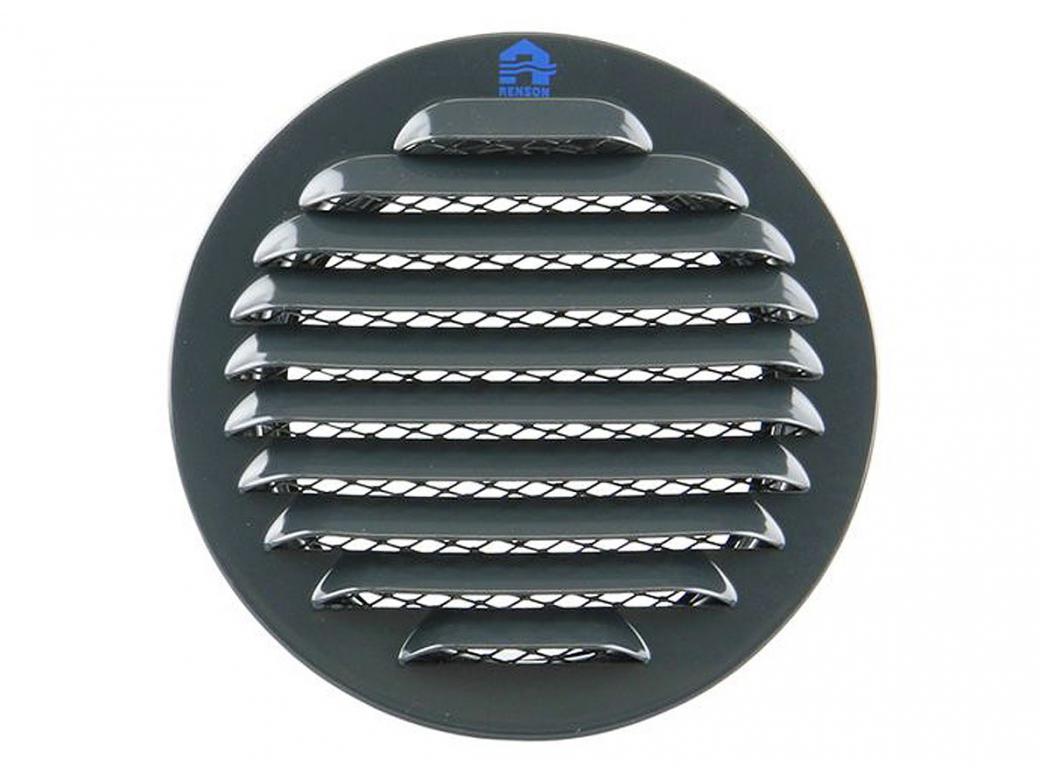 RENSON GRILLE ESTAMPEE RONDE A ENCASTRER 435/R 46MM