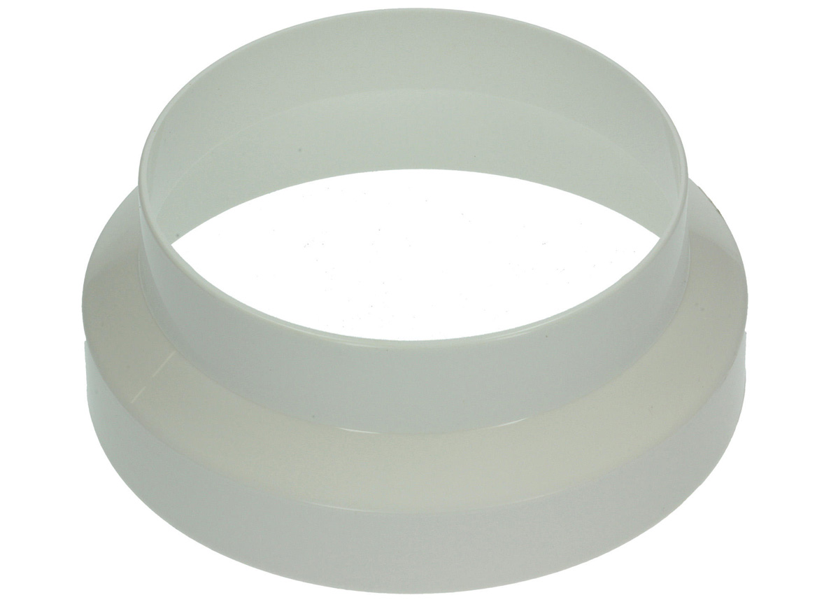 RENSON PVC RACCORD DE REDUCTION 7011 125-150MM BLANC