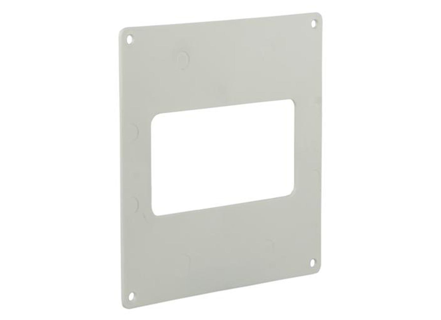 RENSON PLAQUE MURALE BLANC 110X55MM 2 PIECES