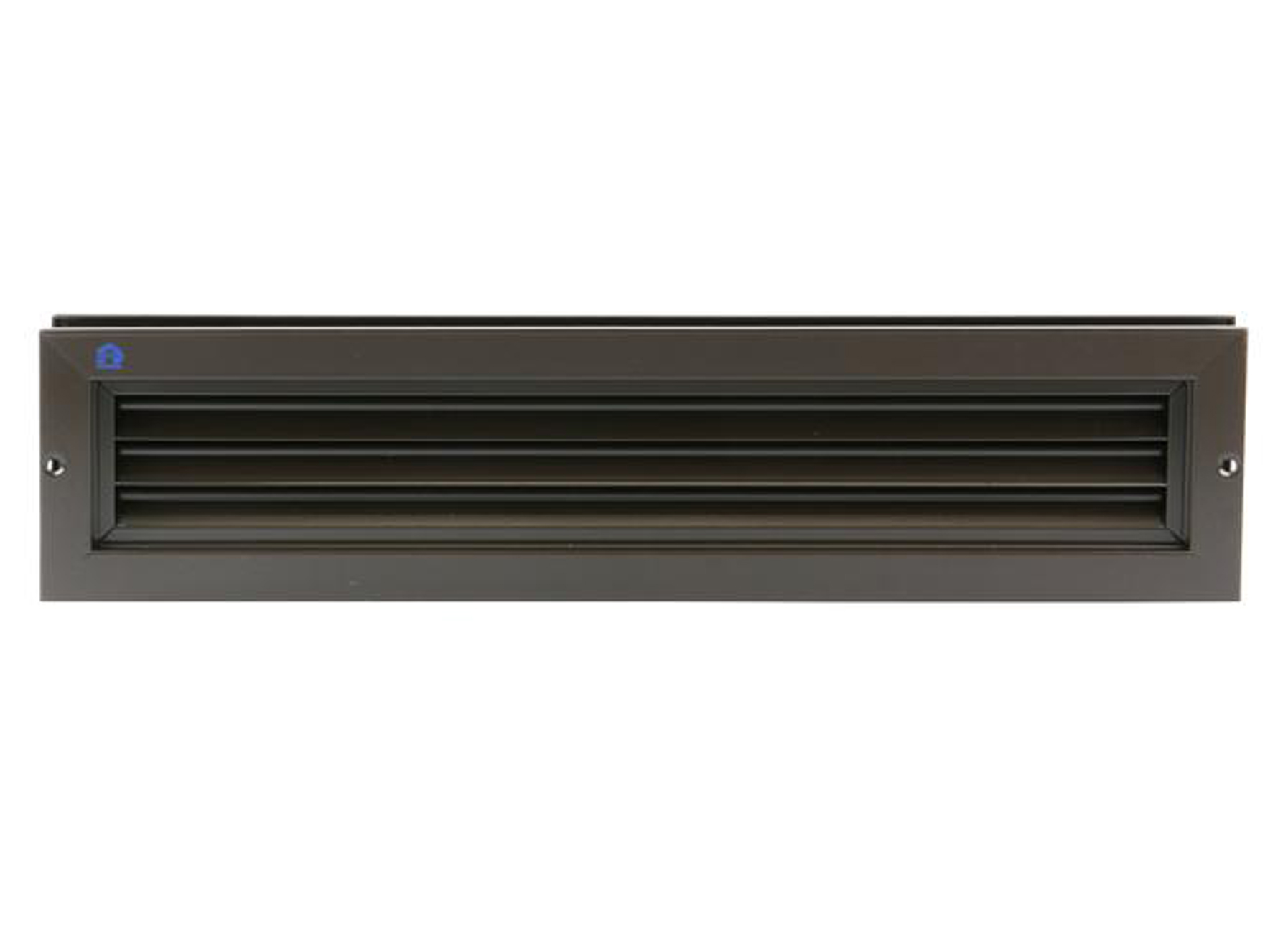 RENSON GRILLE DE PORTE 461 ALU BRUN 425X76MM