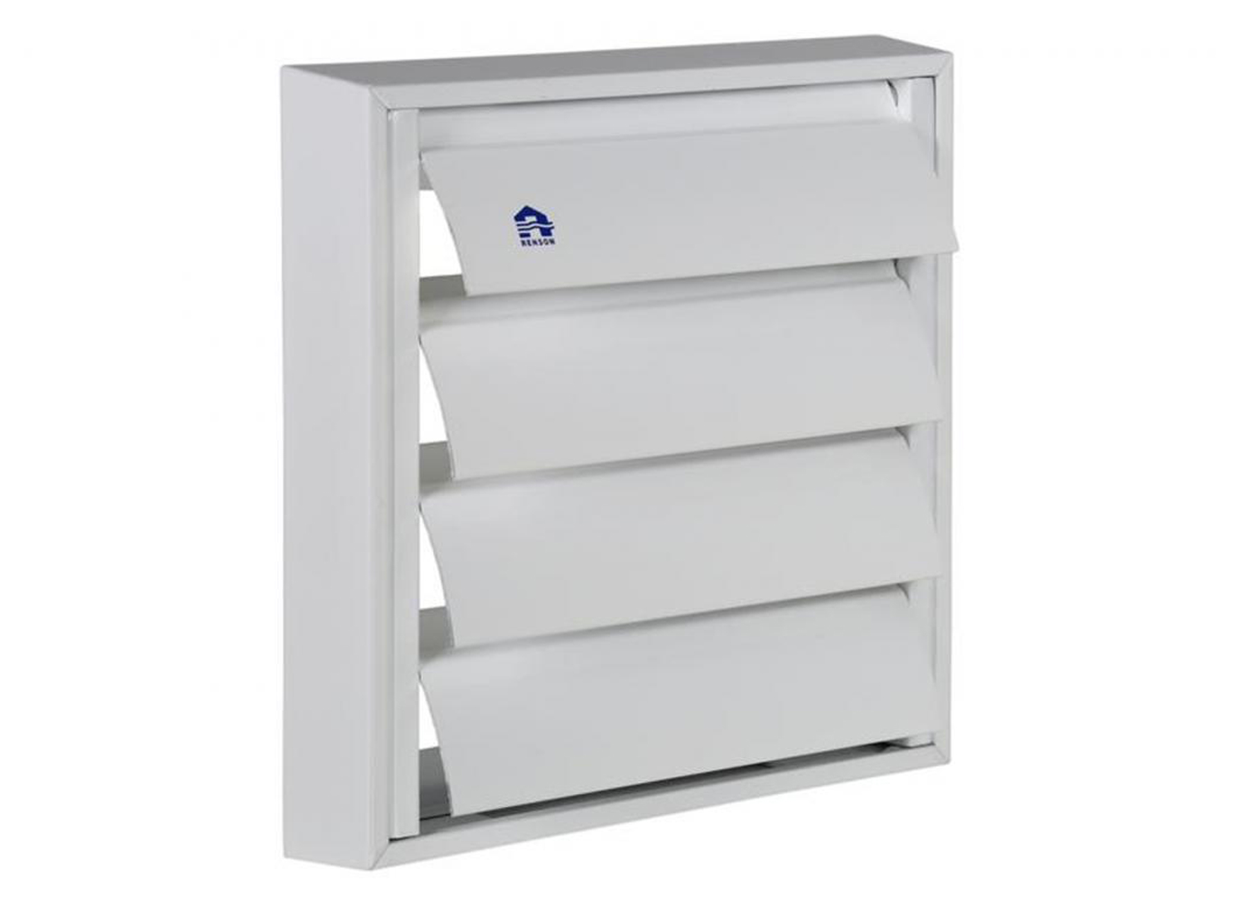 RENSON DAMPKAPROOSTER OPBOUW 433/S ALU WIT 246X246MM