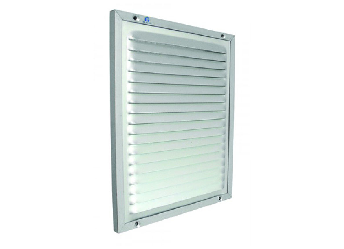 RENSON GRILLE ESTAMPEE RECTANGULAIRE ALU 437