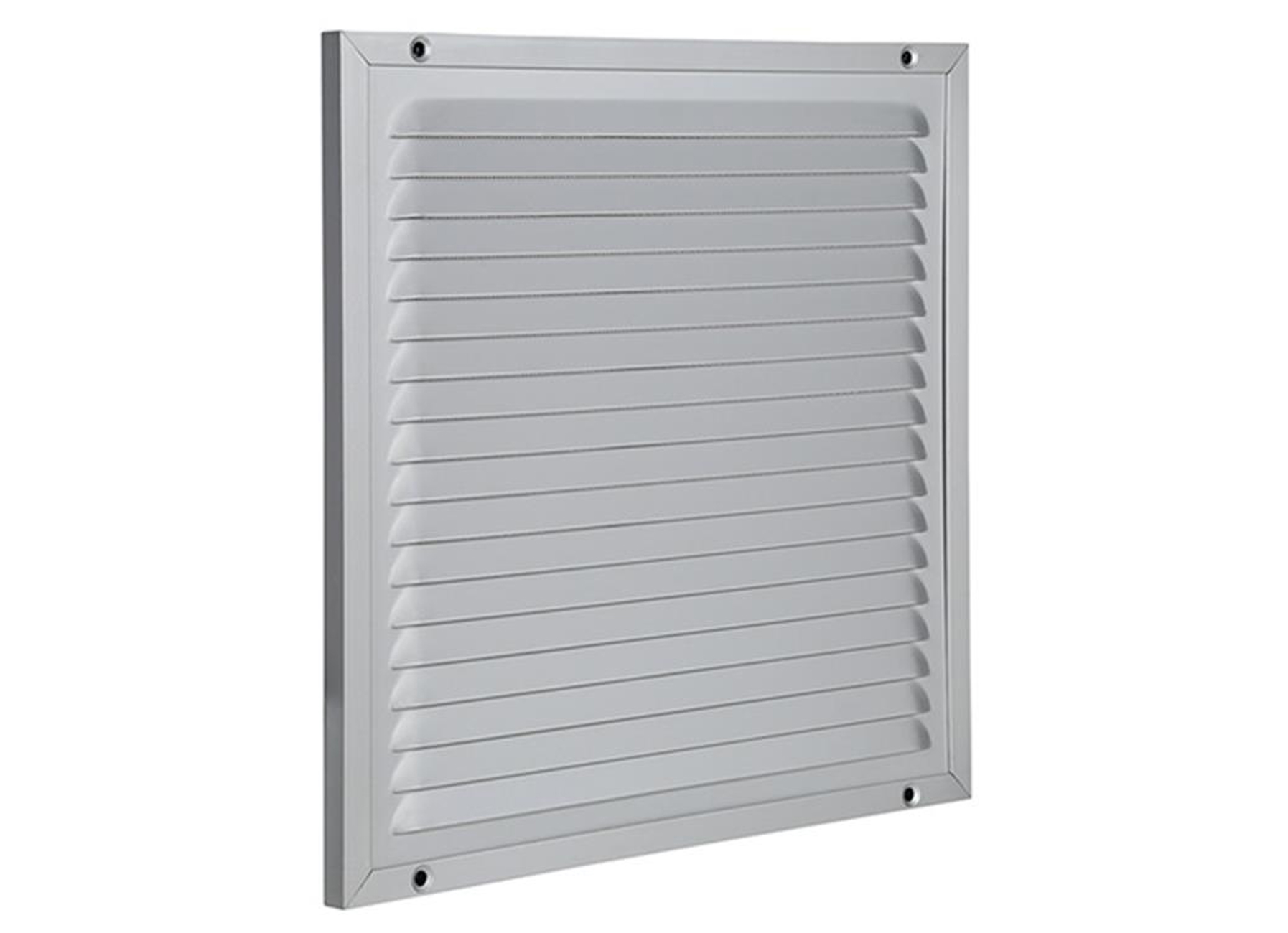 RENSON GRILLE ESTAMPEE ALU NATUREL 250X250MM
