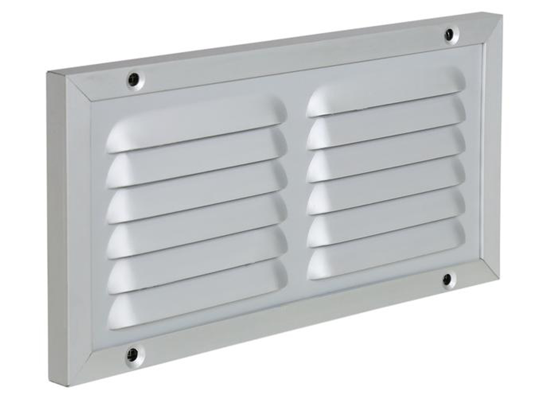 RENSON GRILLE ESTAMPEE ALU NATUREL 200X100MM