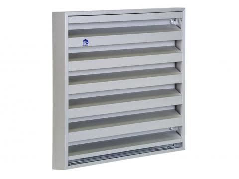 RENSON OPBOUWROOSTER 431 ALU NATUUR 225X225MM