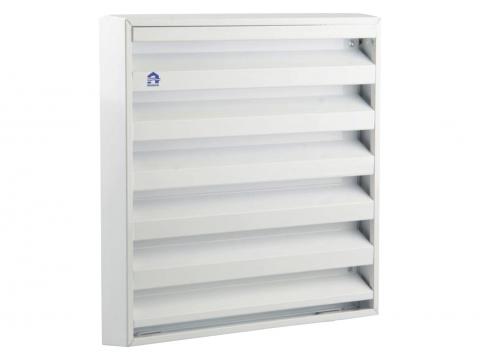 RENSON OPBOUWROOSTER 431 ALU WIT 225X225MM
