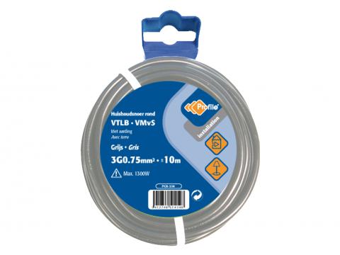 CABLE VTLB 3G0.75 GRIS 10M BLISTER