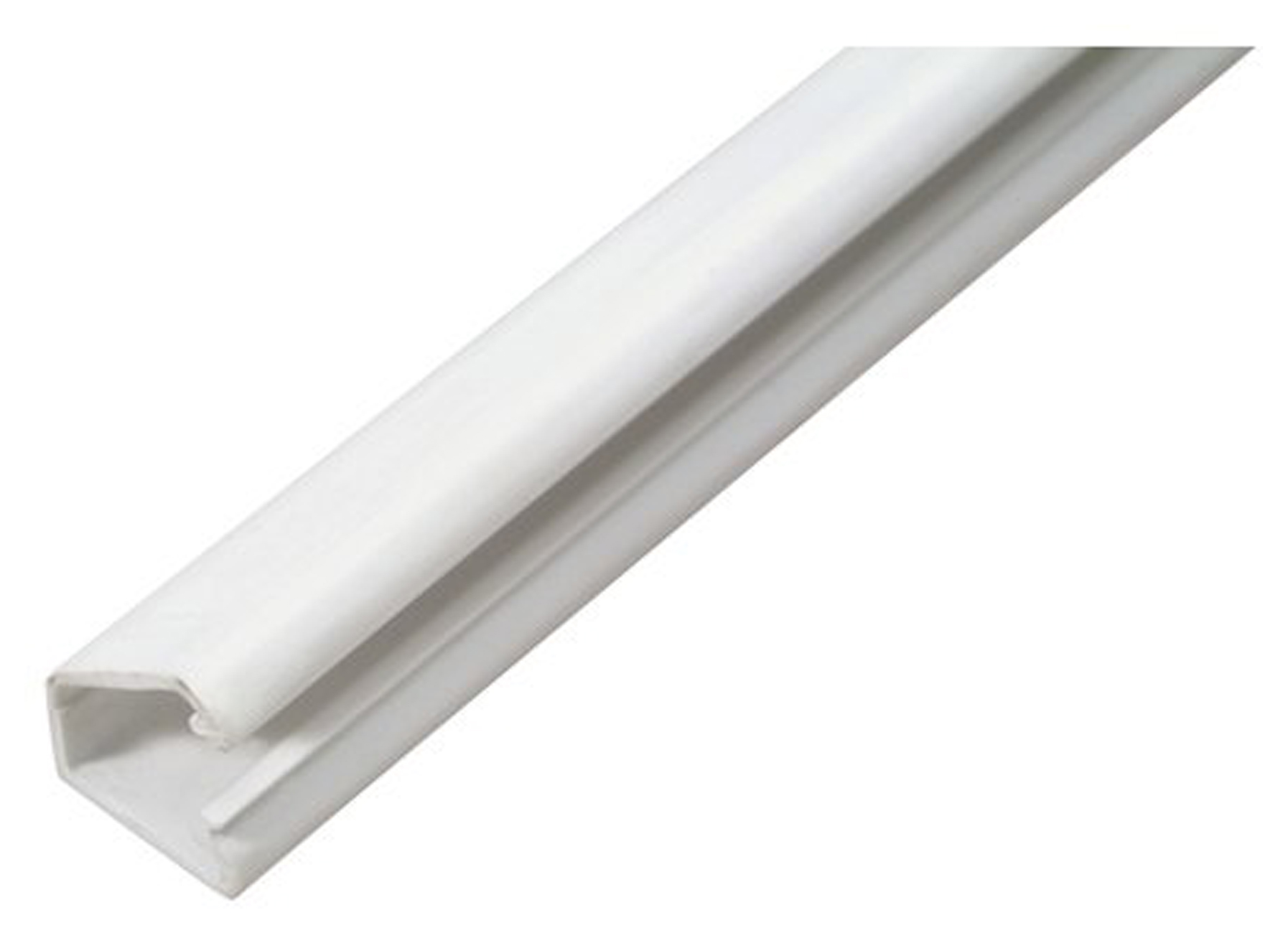 GOULOTTE MULTIMEDIA POUR TELEPHONE ET INTERNET 7X12X750MM BLANC