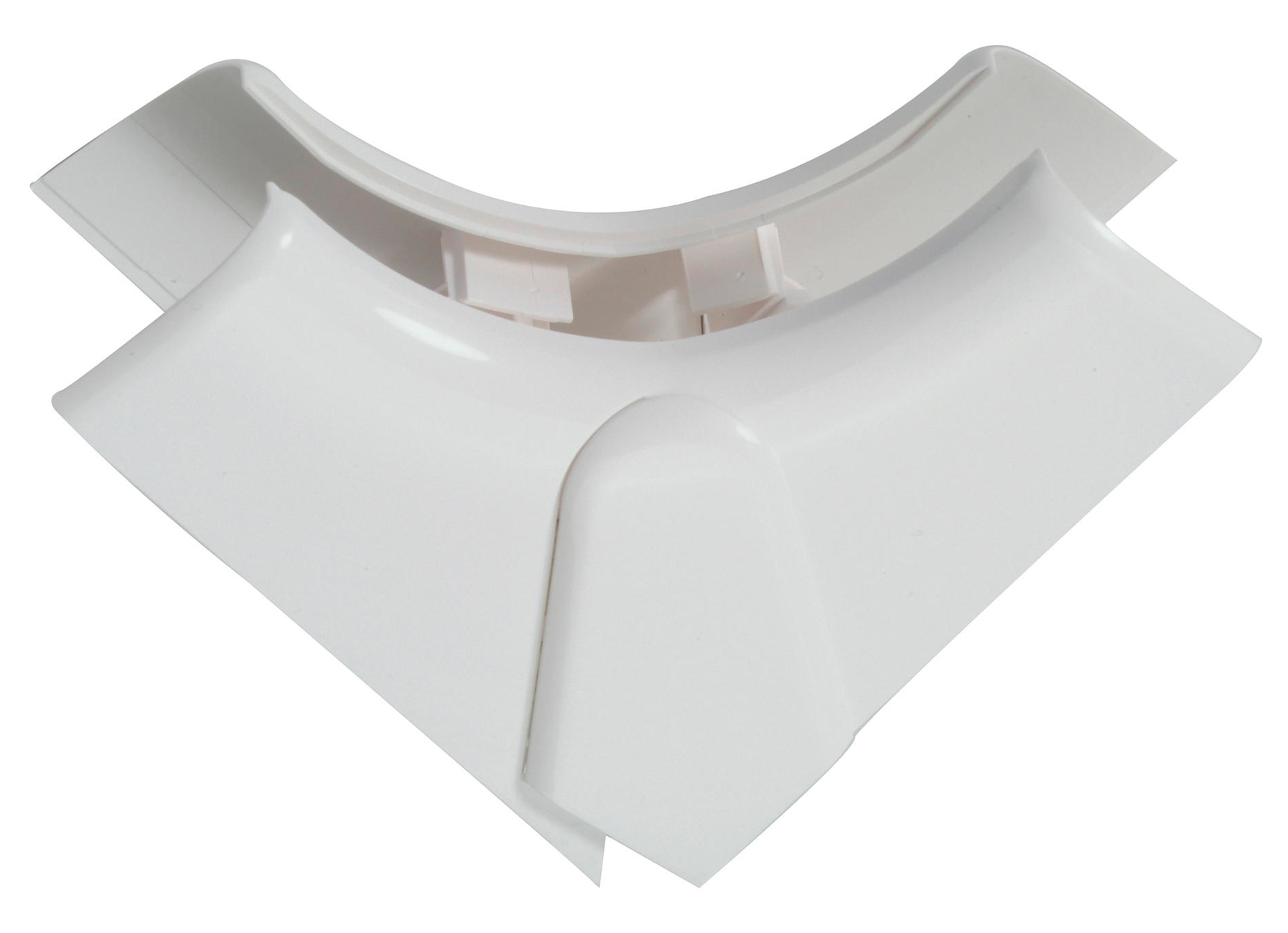 ANGLE INTERIEUR VARIABLE POUR MOULURE DLP 35MM BLANC