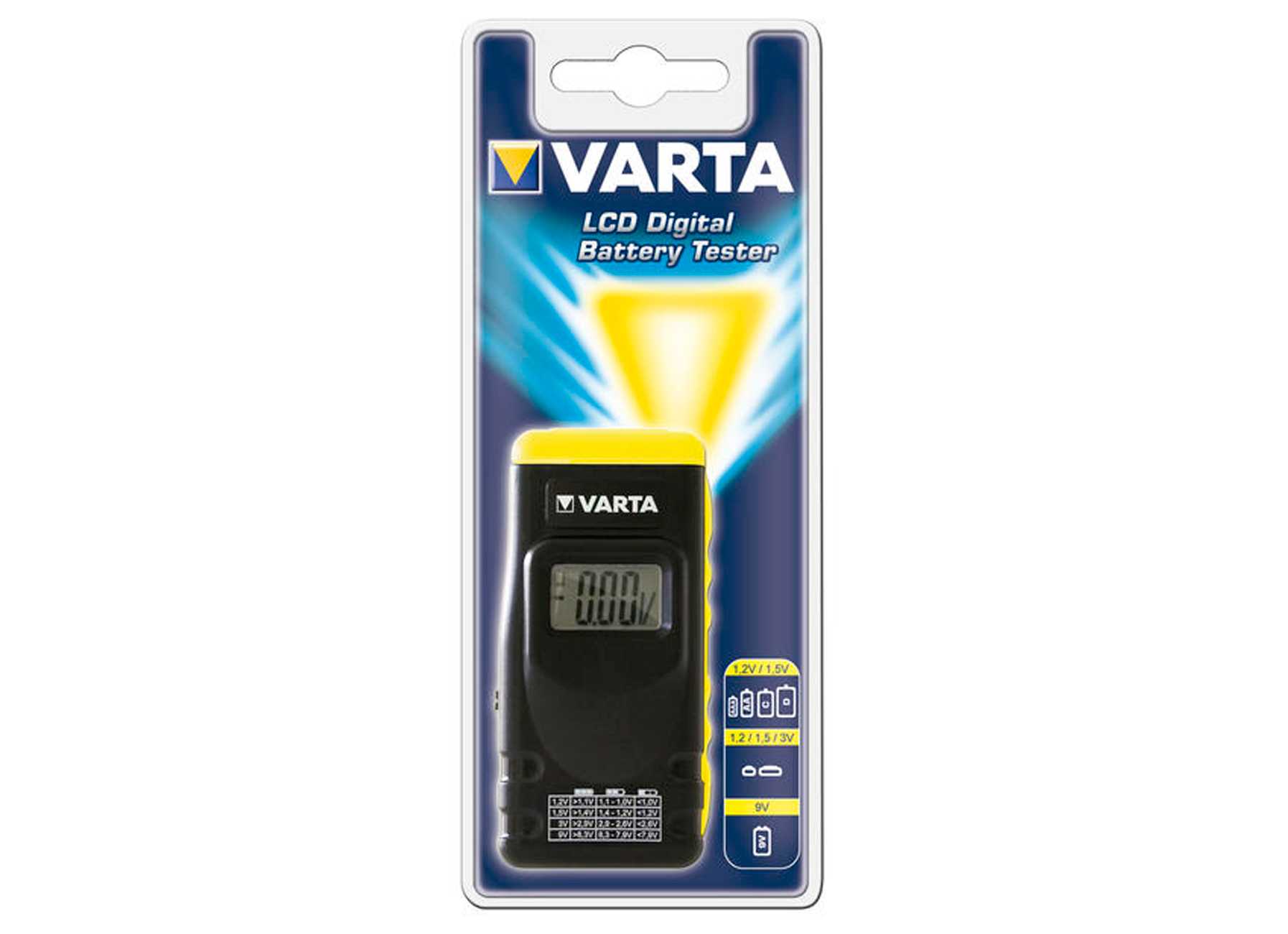 VARTA DIGITALE BATTERIJTESTER