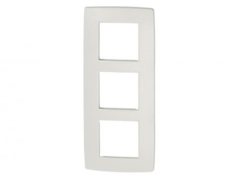 NIKO DRIEVOUDIGE AFDEKPLAAT VERTICAAL ORIGINAL WHITE