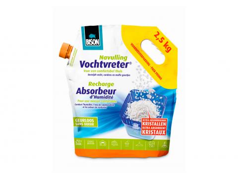 BISON VOCHTVRETER LOSSE KRISTALLEN NEUTRAAL STAZAK 2.5 KG