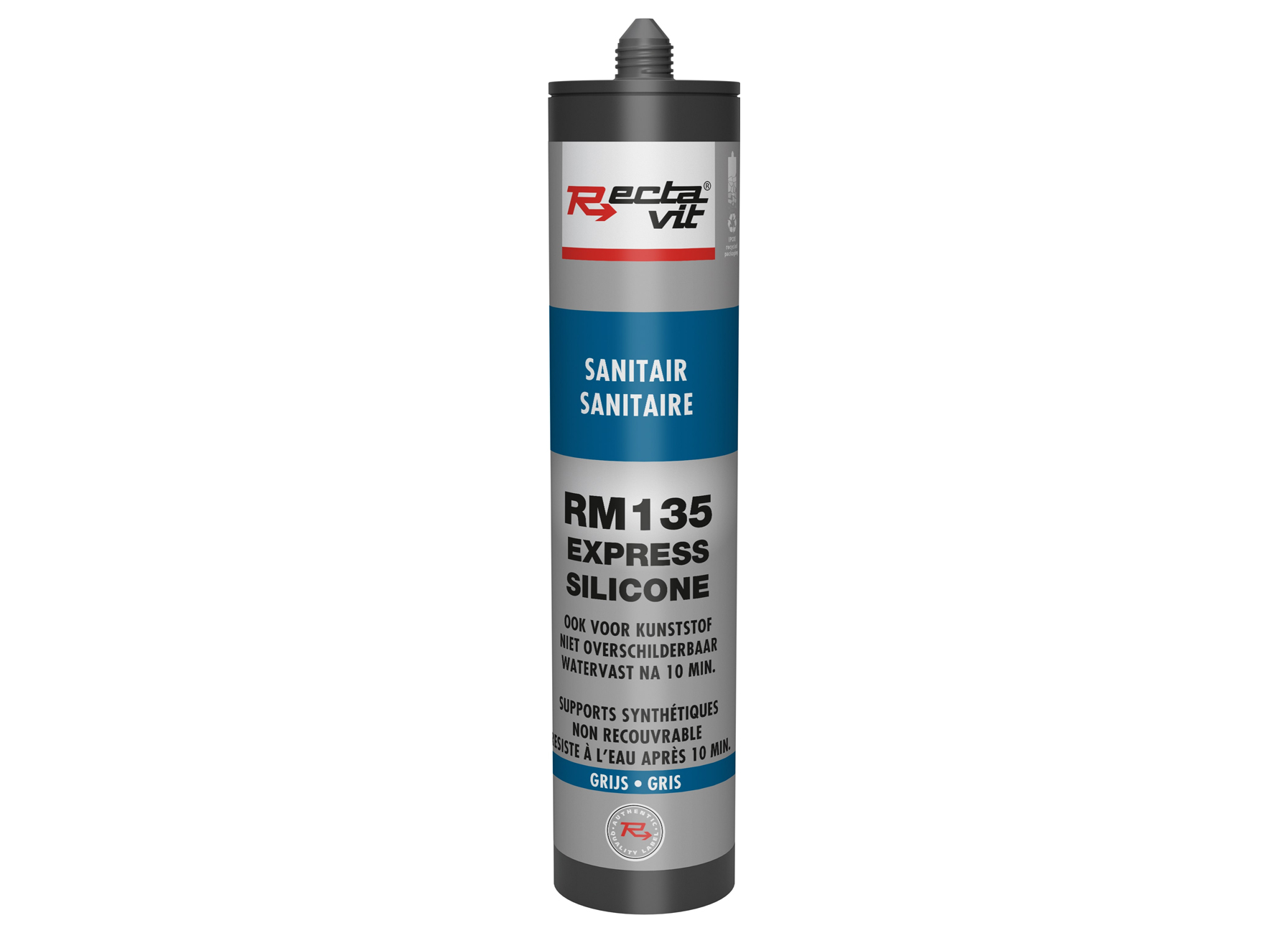 RECTAVIT-MASTIC 135 SANITAIR EXPRESS GRIJS 310 ML
