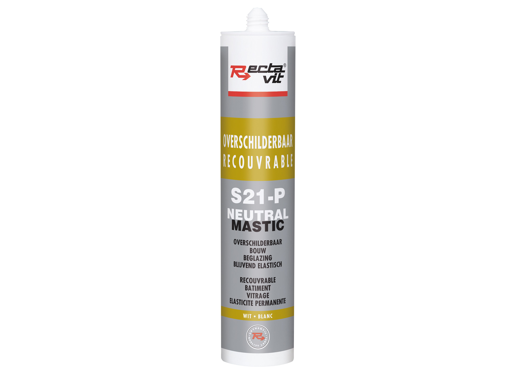 RECTAVIT MASTIC 150-P BOUW WIT (HYBRID SILIC) 310 ML