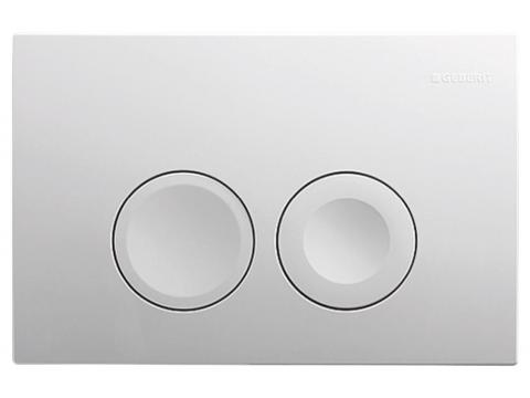 GEBERIT DELTA 25 BEDIENINGSPANEEL WIT