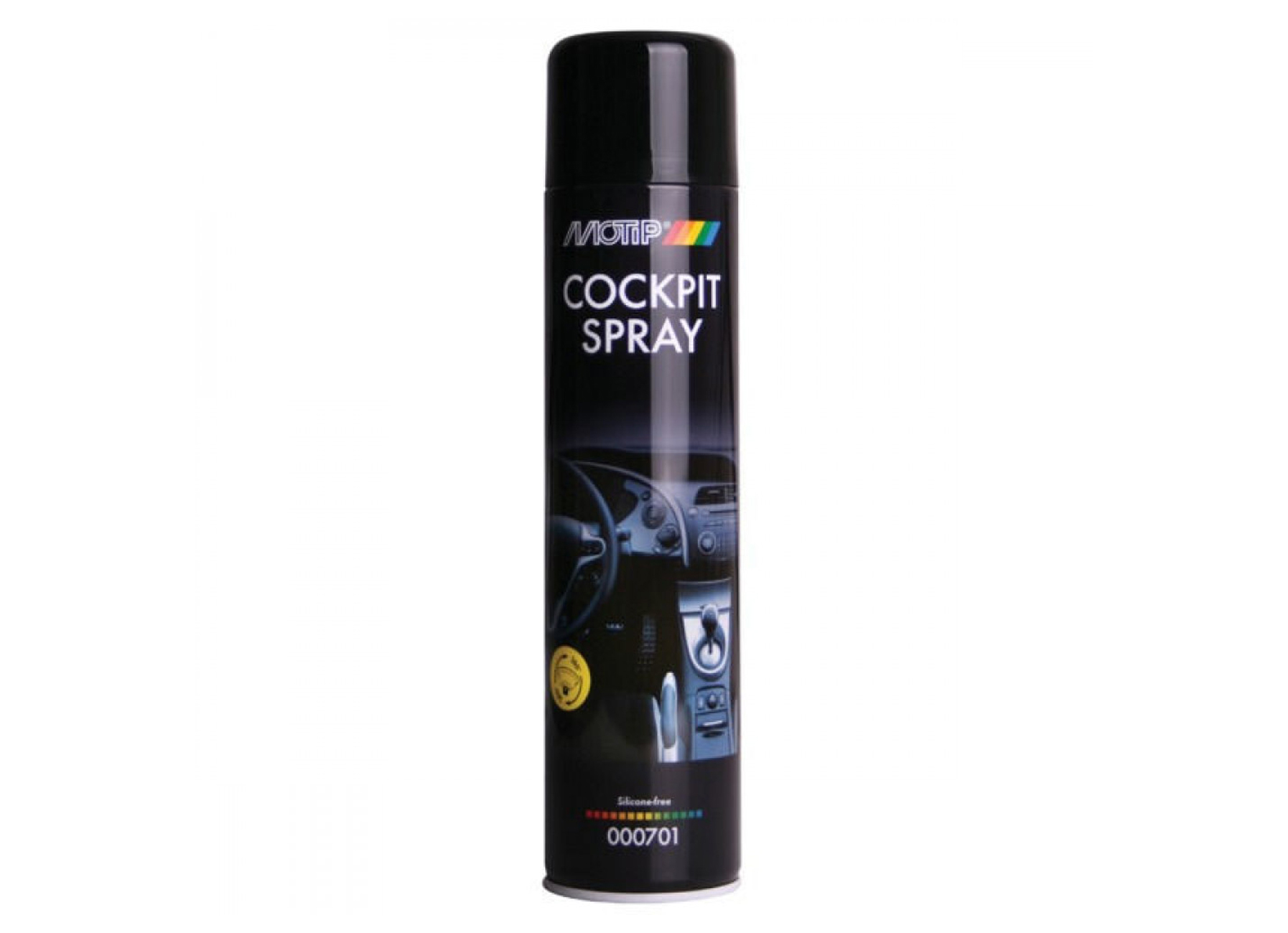 MOTIP COCKPITSPRAY SEMI GLOSS CITRUS 600ML