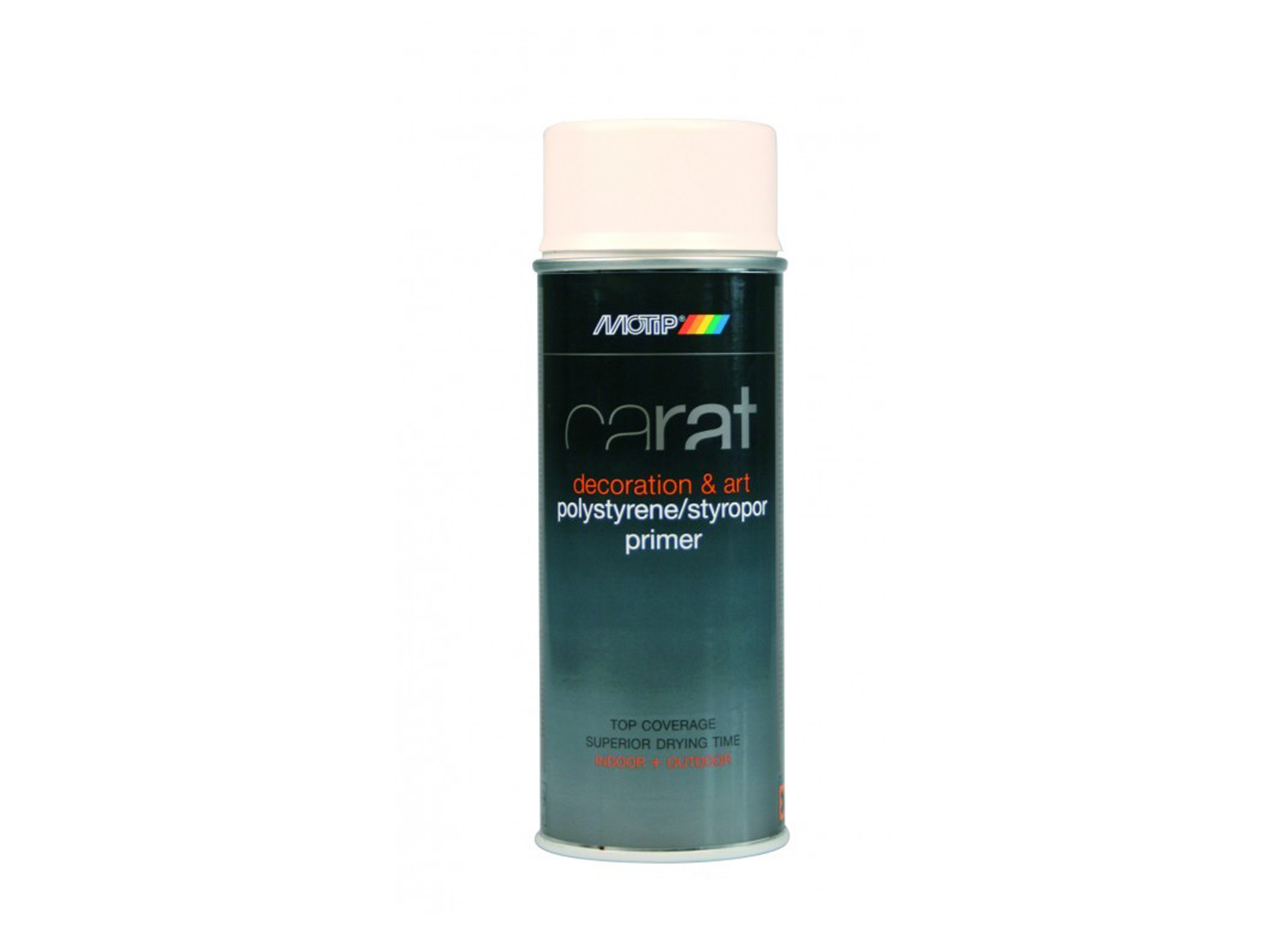 MOTIP SPRAY CARAT STYROPOR PRIMER WIT 400ML