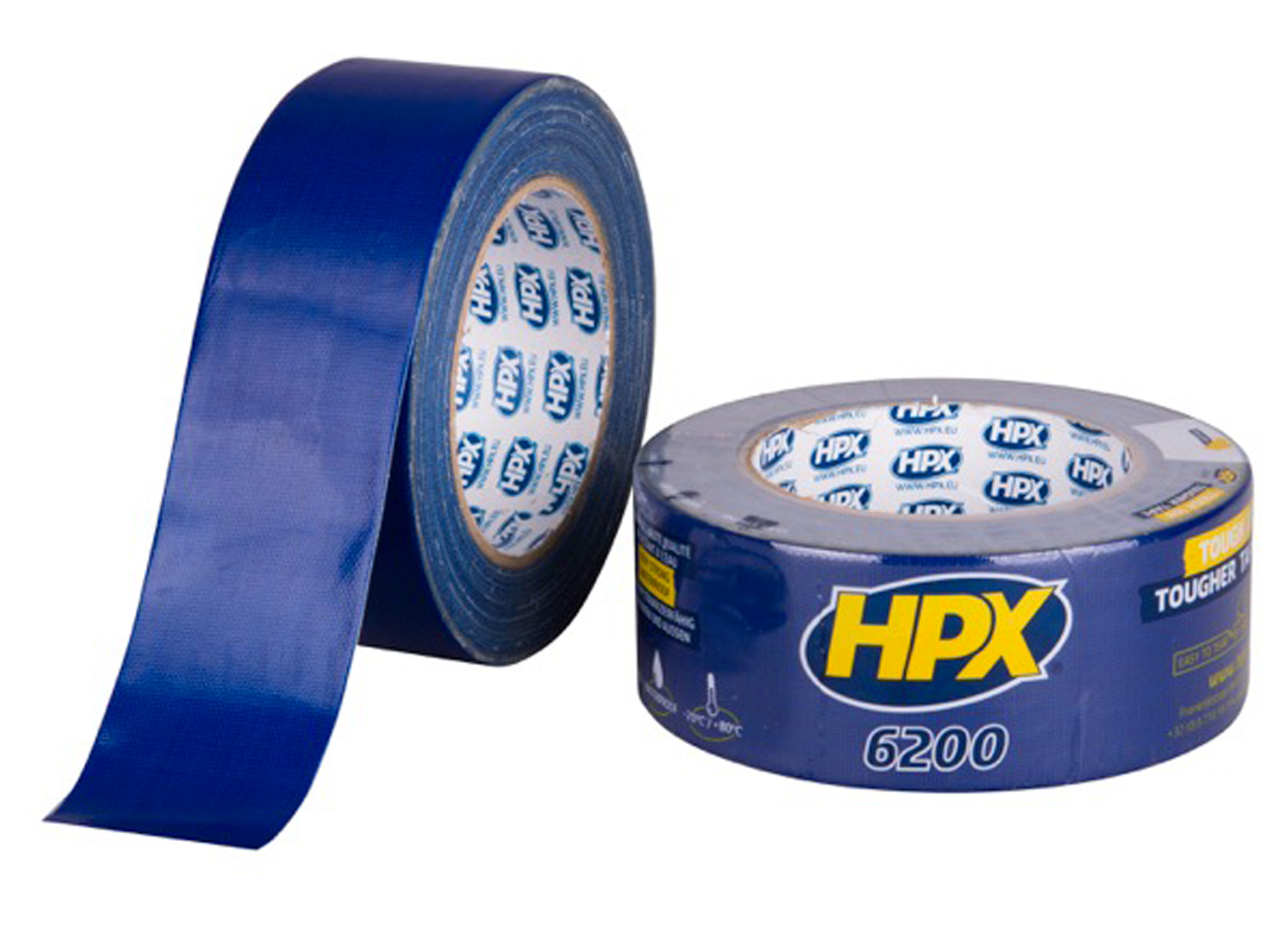 HPX PANTSERTAPE DONKERBLAUW 48MM X 25M