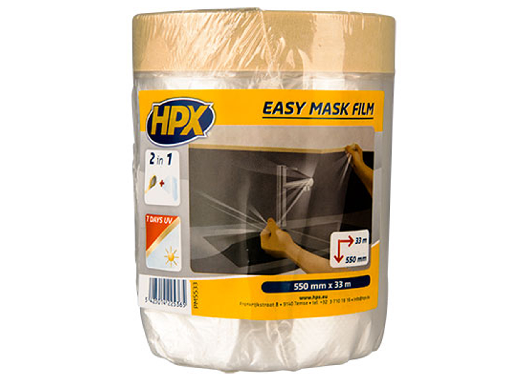 HPX EASY MASKING 550MM X 33M