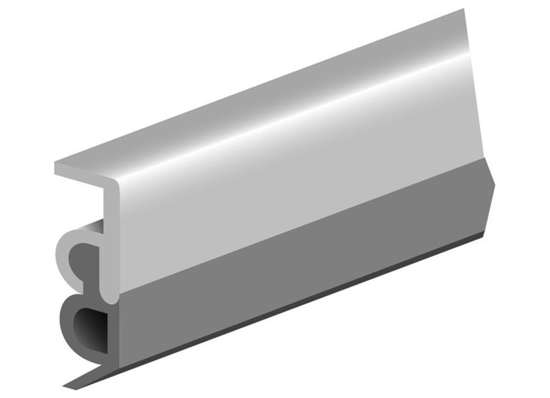 PROFIL DE CALFEUTREMENT ELRO ALU 17X5X2300MM