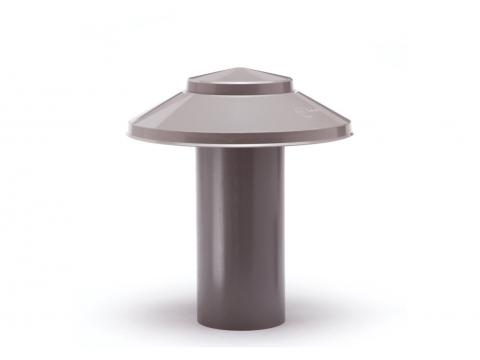 CHEMINEE DE VENTILATION SIMPLE PAROI Ø110MM