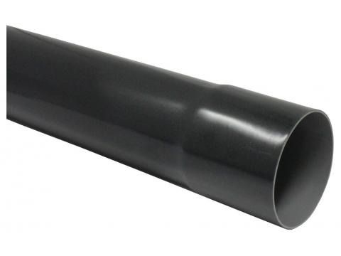 PVC COEX AFVOERBUIS Ø80 3M ANTRACIET