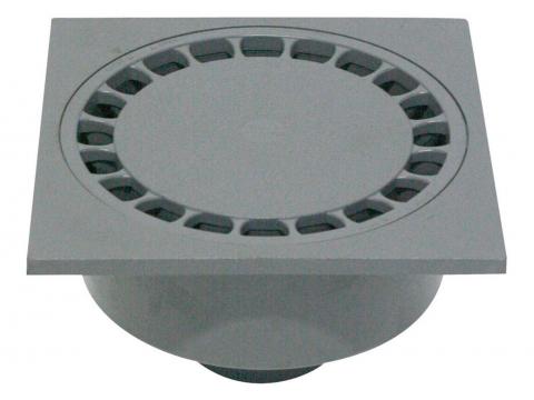 SCALA LOCK KLOKROOSTER PVC 150X150/40-50 LICHTGRIJS