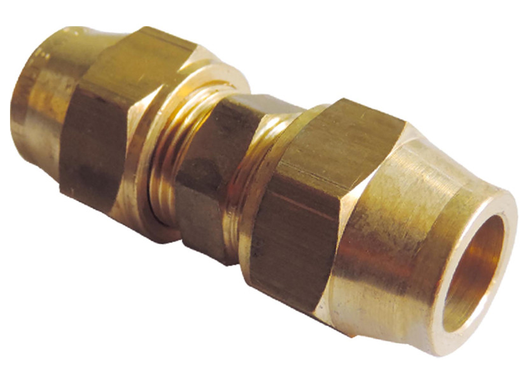 LEVICA DUBBELE KOPPELING KOPER GAS 15X15MM