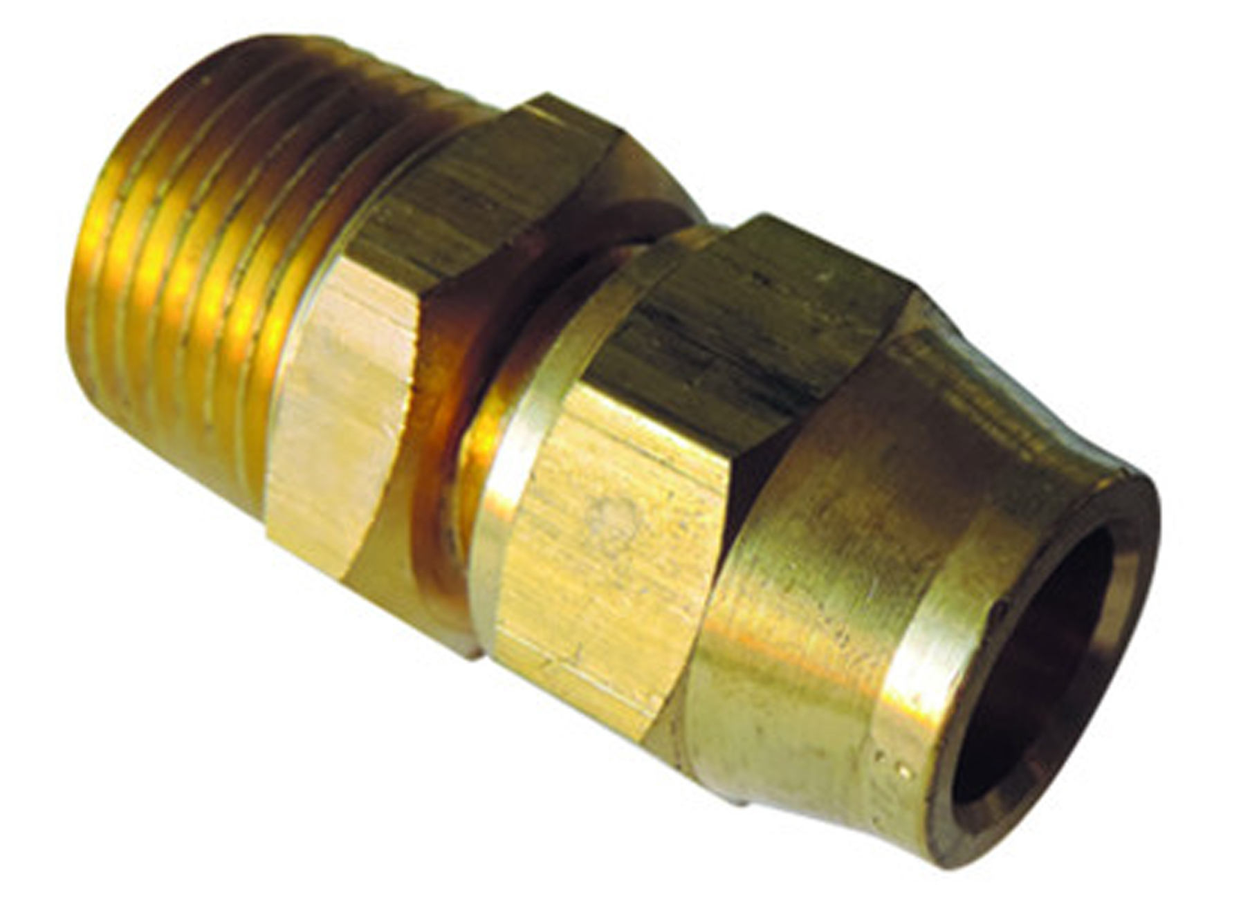LEVICA RECHTE KOPPELING GAS KOPER 3/4''M X 22MM