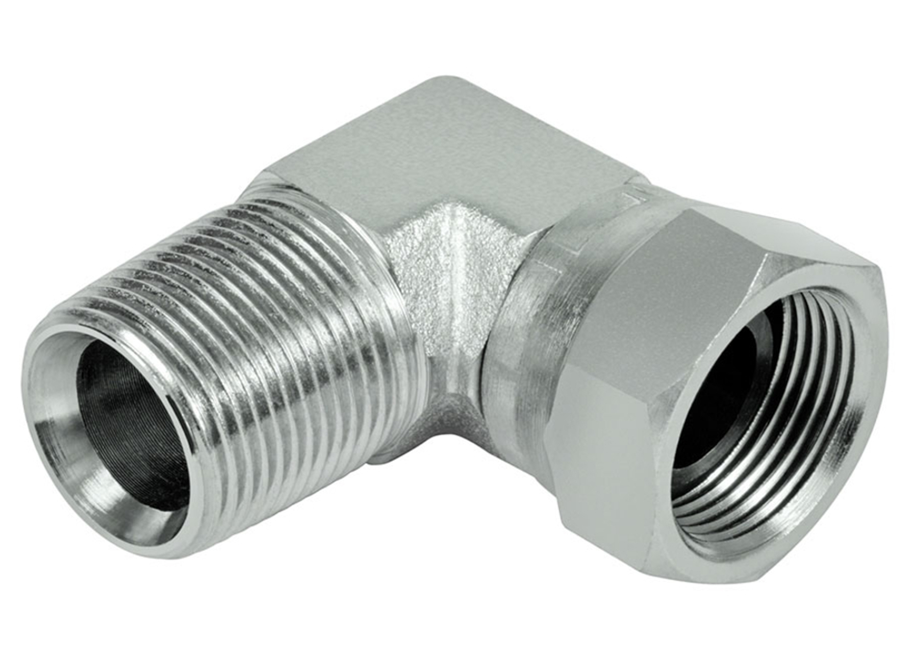 LEVICA COUDE INOX 1/2'''' M/F + JOINT