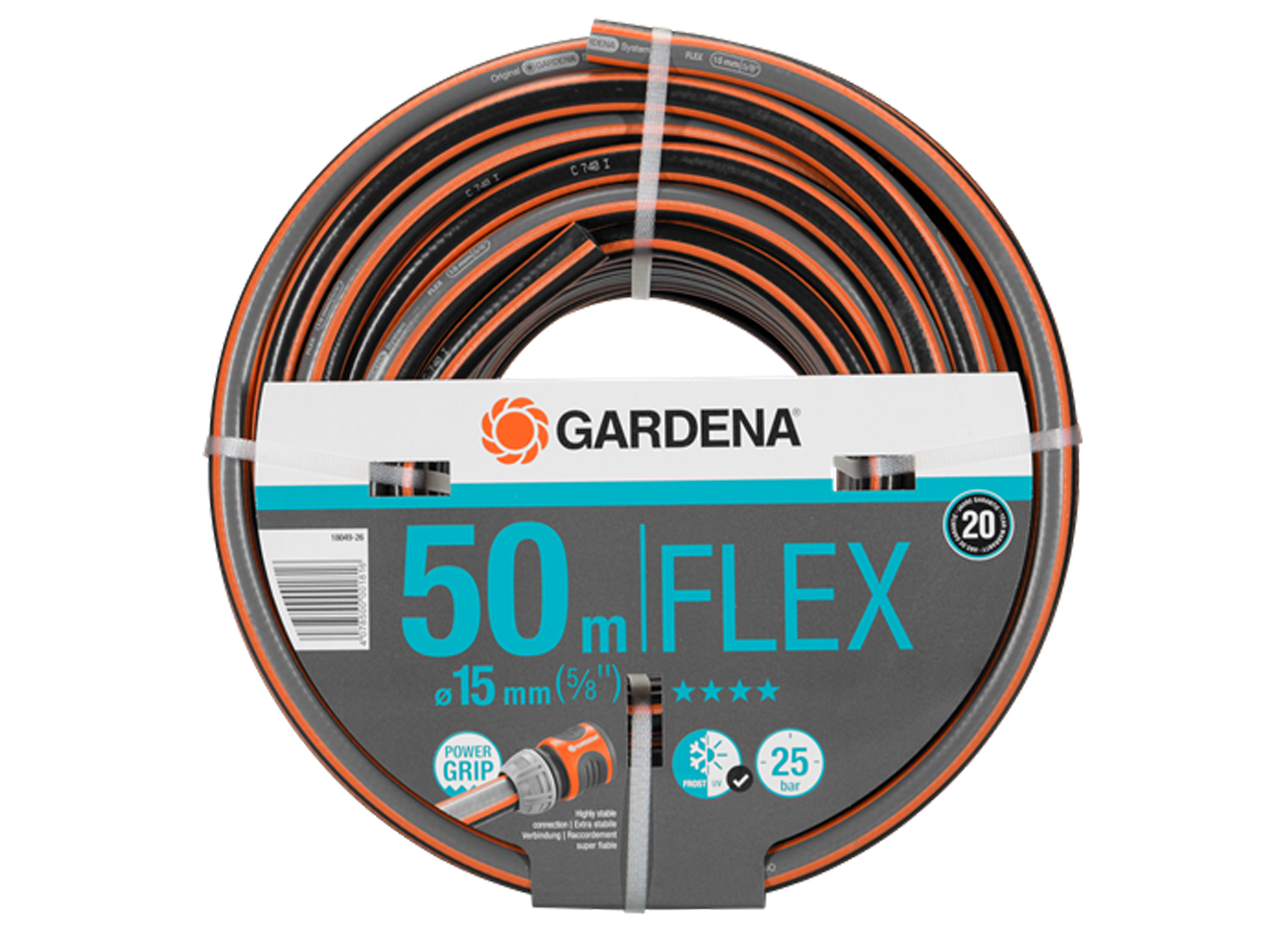 GARDENA TUYAU DE JARDIN FLEX 15MM (5/8'') 50M
