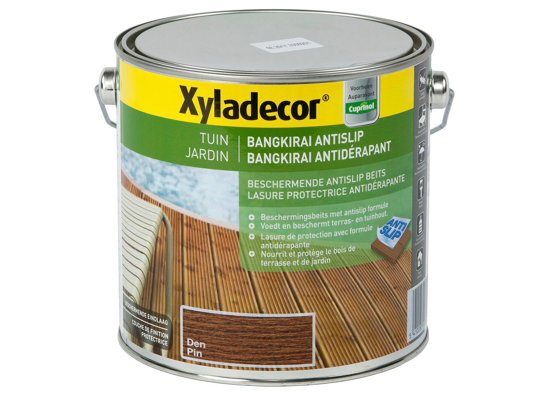 XYLADECOR BANGKIRAI ANTIDERAPANT PIN 2,5L