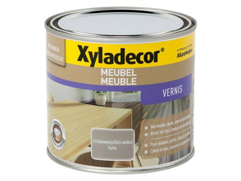XYLADECOR MEUBEL VERNIS SATIN SCHADUWGRIJS 0,5L