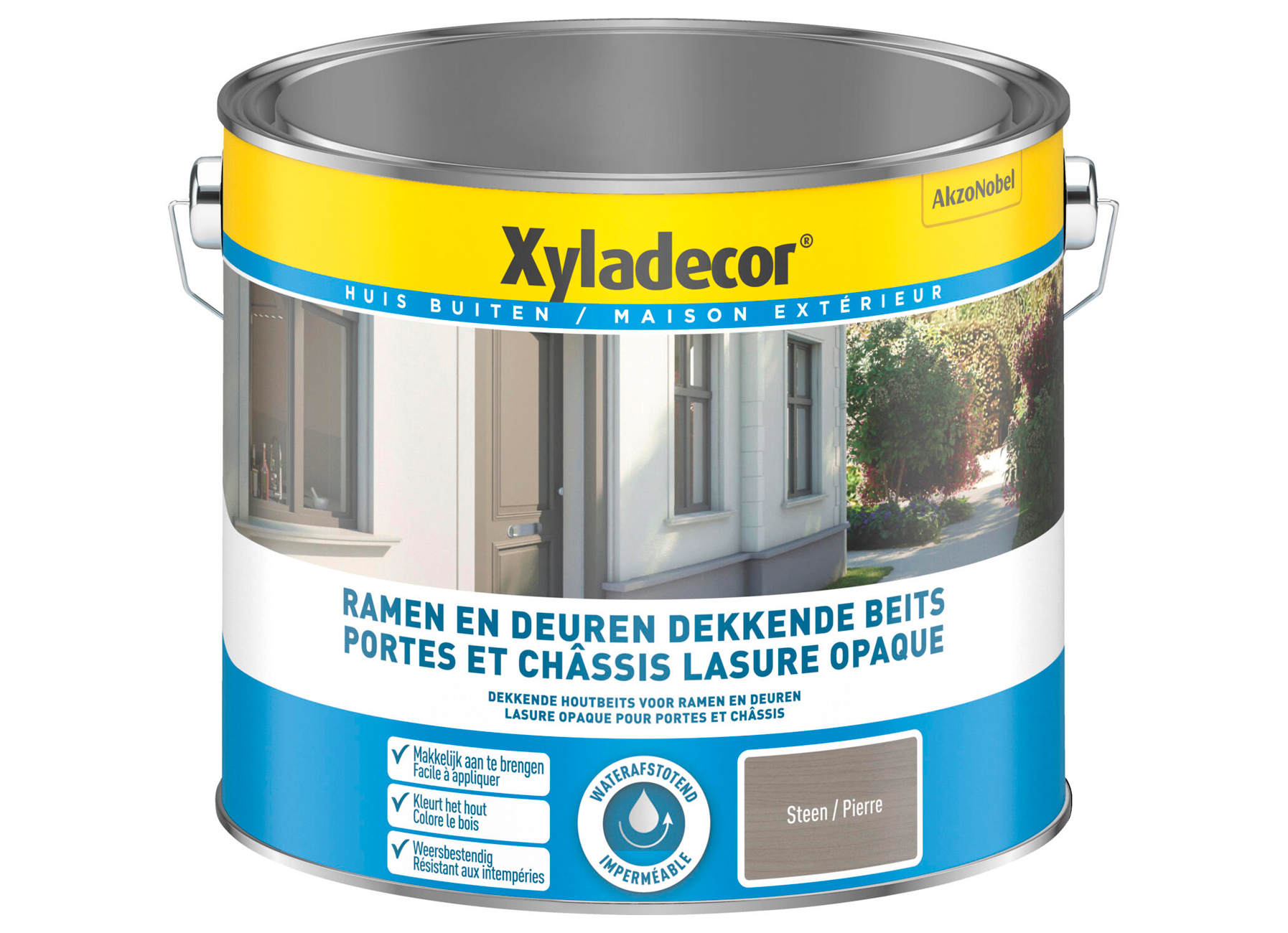 XYLADECOR RAMEN & DEUREN DEKKENDE BEITS STEEN 2,5L