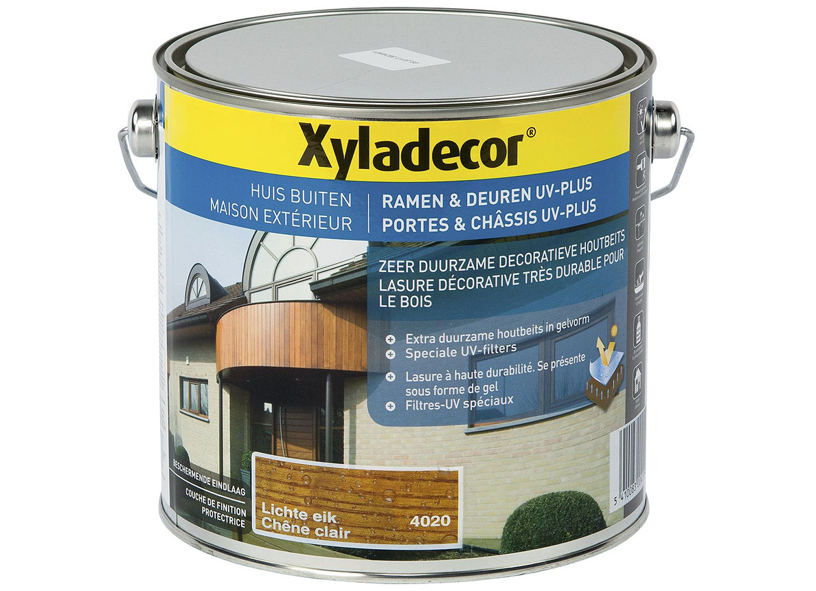 XYLADECOR RAMEN & DEUREN UV-PLUS 4020-LICHTE EIK 2,5L