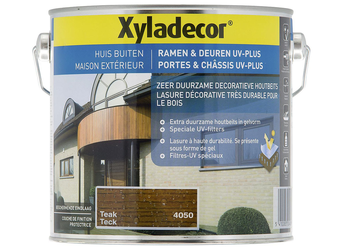 XYLADECOR RAMEN & DEUREN UV-PLUS 4050-TEAK 2,5L