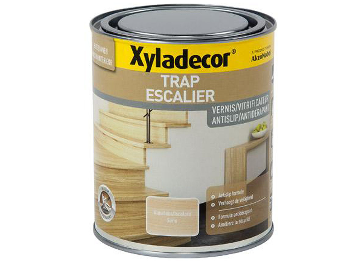 XYLADECOR VITRIFICATEUR ESCALIER ANTIDERAPANT 0,75L