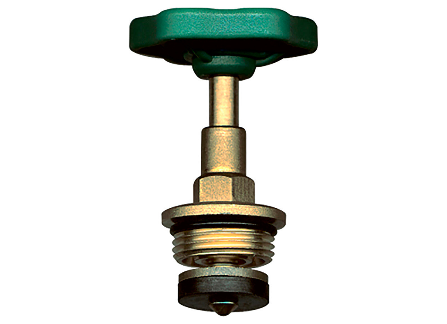 SANINSTAL BOVENSTUK STOPKRAAN MET WIEL MESSING 3/4''