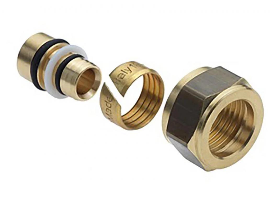 SANINSTAL OVERGANGS KNELKOPPELING 16X15MM