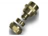 Knelkoppeling recht voor meerlagenbuis 20x2 mm - 1/2'' buitendraad, messing, 1 stuk