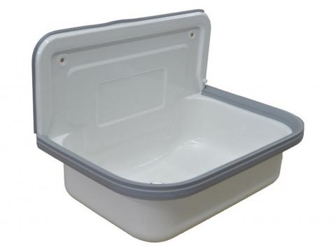 Alape uitgietbak Stahlform 50,5x33,5 cm wit