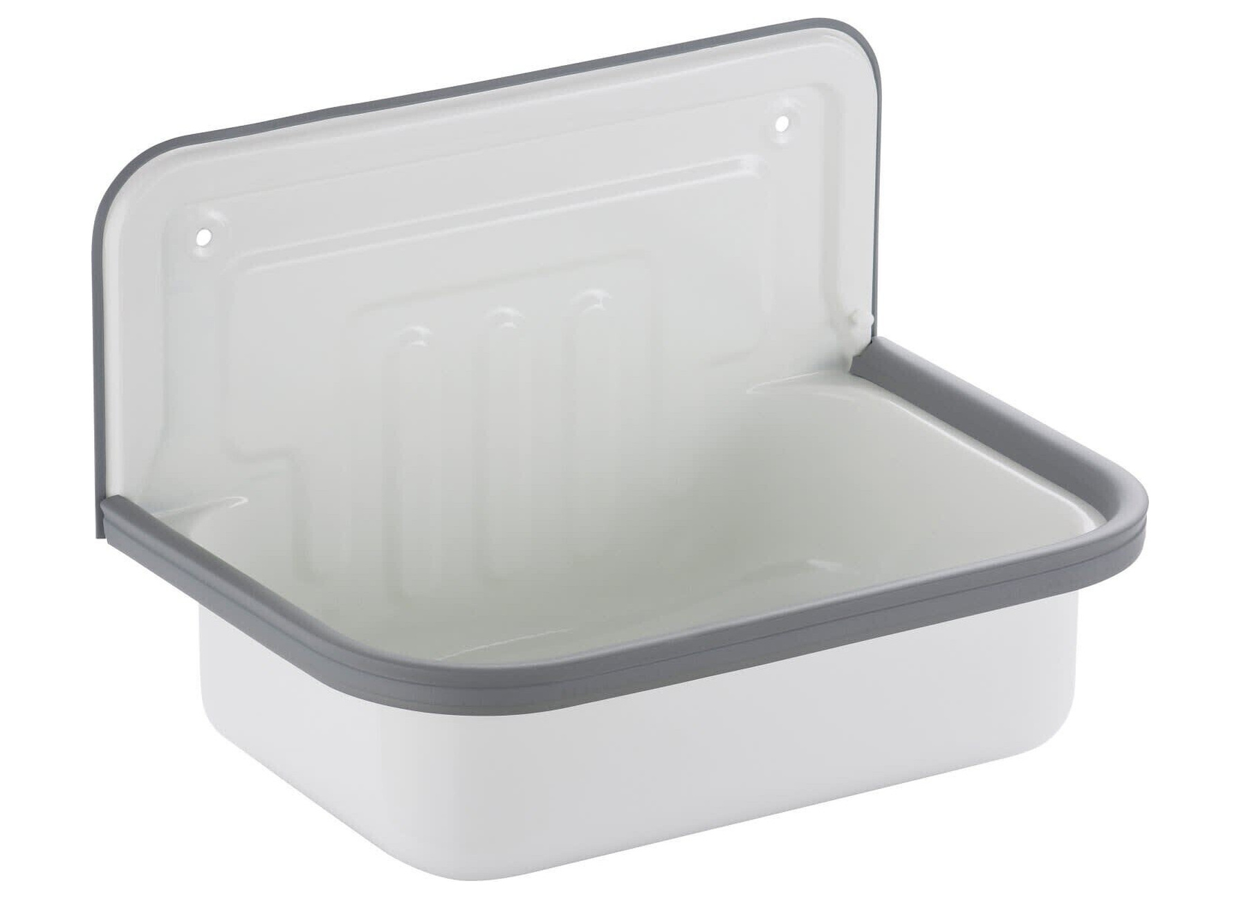 Alape uitgietbak Stahlform 50,5x33,5 cm wit