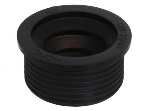 SANINSTAL SCHROEFMANCHET SIFON ZWART RUBBER 5/4'' X 40MM