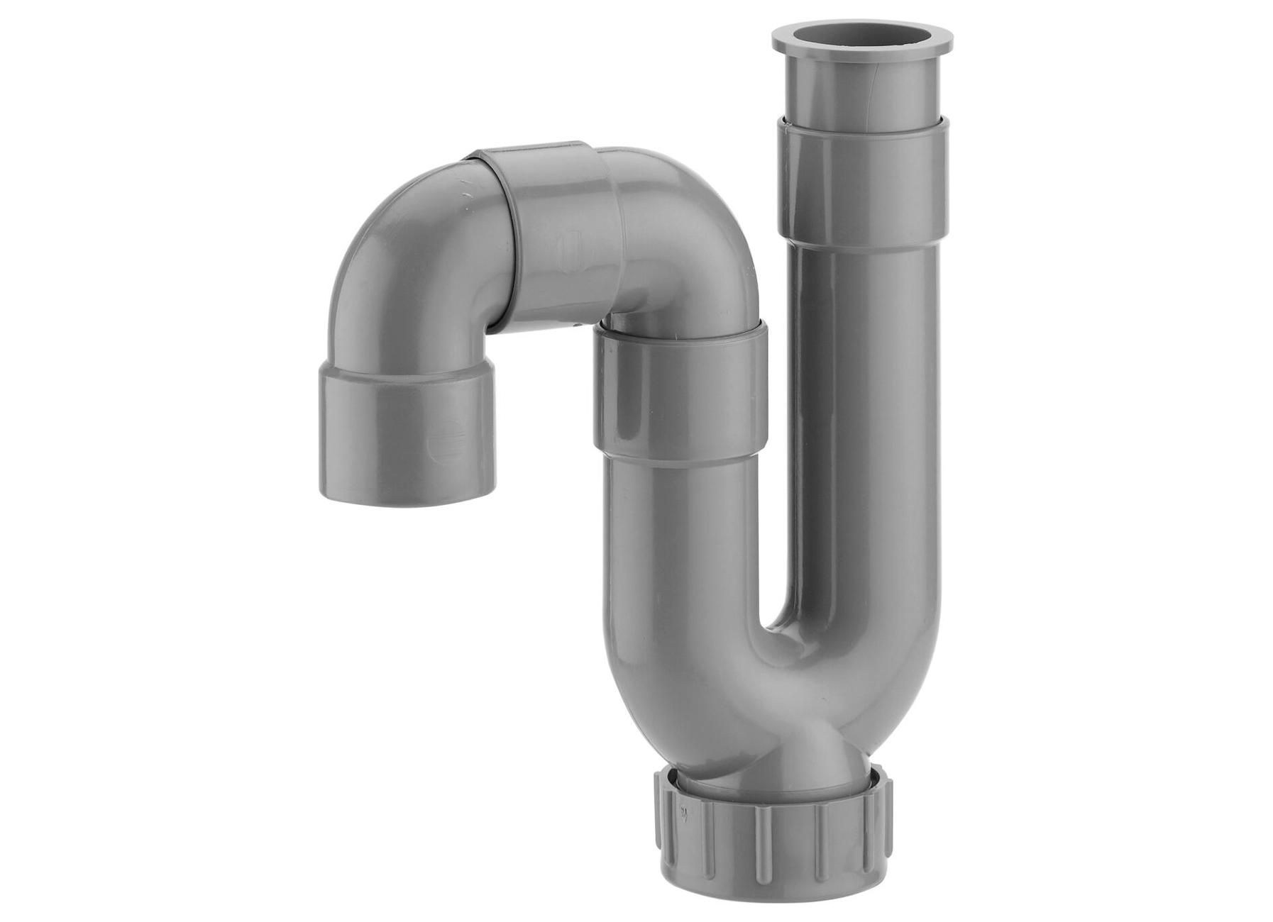 SIPHON UNIVERSEL PVC S-P Ø40MM