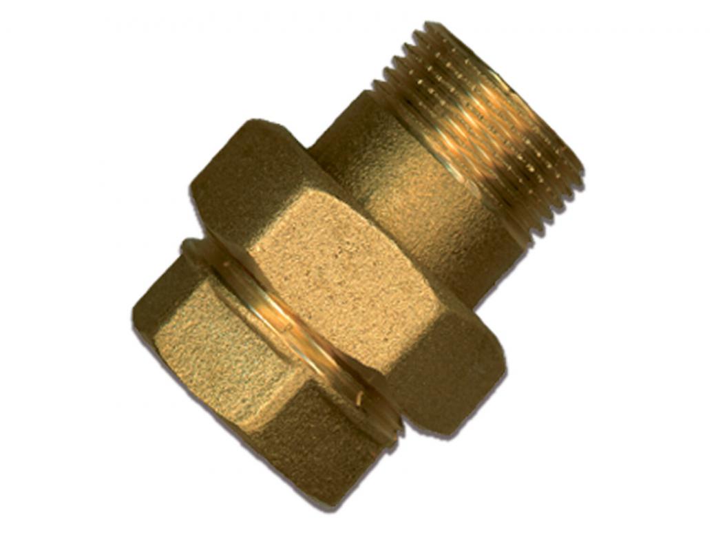 RECHTE KOPPELING MESSING MF